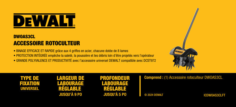 ATTACHMENT CULTIVATEUR