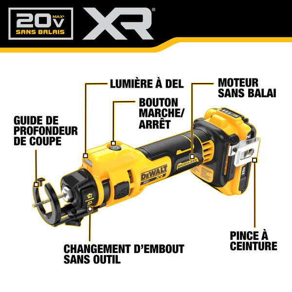 KIT 2 OUTILS À GYPSE (2x20V/2AH+chargeur)