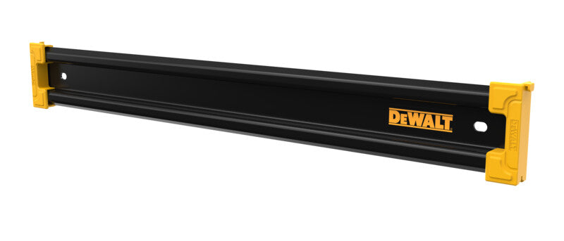20-inch heavy-duty metal rail for DEWALT workbench or floor cabinet mounting with Nutsert nut installation system