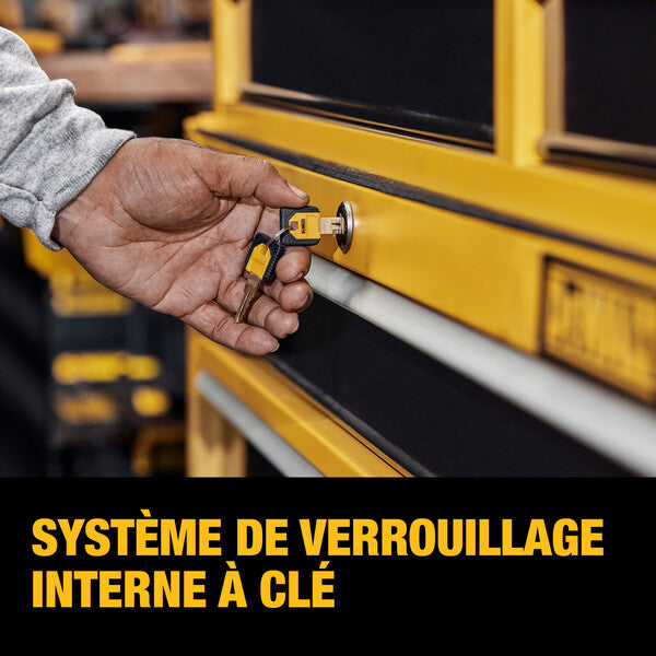 COFFRE ROULANT 37'' 5 TIROIRS (BAS)