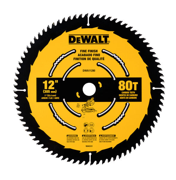 LAME DE SCIE 12" 80D DEWALT