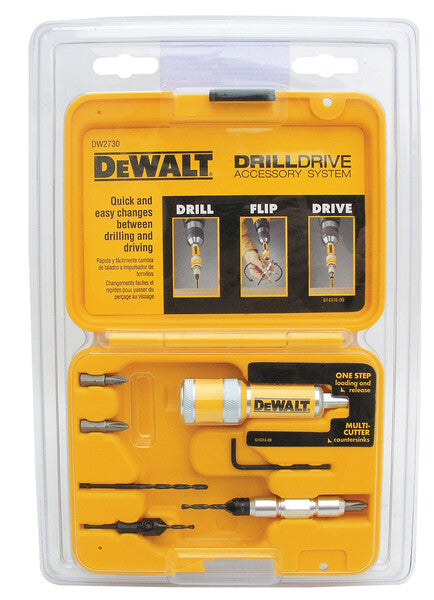 JEU DE 8 EMBOUTS POUR PERCEUSE-VISSEUSE