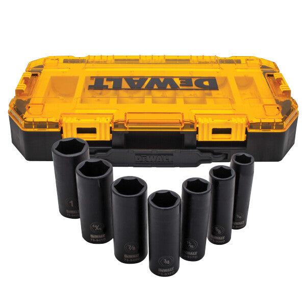 KIT DE DOUILLE IMPACT DEWALT 7PCS