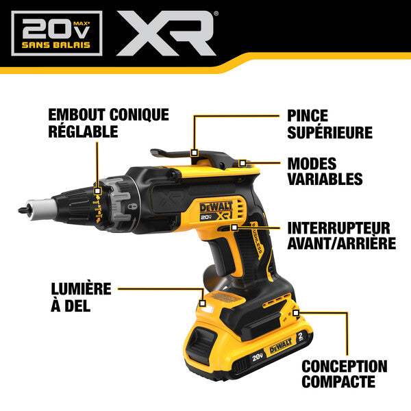 KIT 2 OUTILS À GYPSE (2x20V/2AH+chargeur)