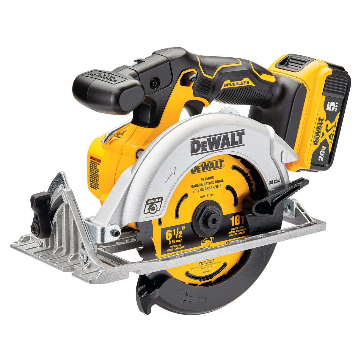 6-1/2" BRUSHLESS CIRCULAR SAW KIT