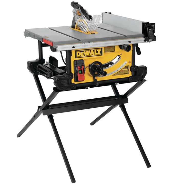 BENCH SAW WITH DEWALT SUPPORT