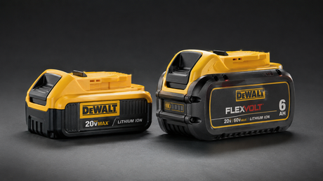 Batteries DeWALT 20V et FLEXVOLT