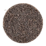 3-inch extra coarse surface prep Roloc disc with non-woven abrasive material for soft metal finishing