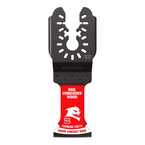 1-1/4'' LAME OSCILLANTE CARBURE POUR BOIS CLOUTÉ (3PQT) DOU125CW3