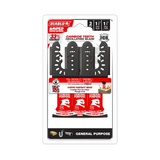 1-1/4 LAME OSCILLANTE A DENTS CARBURES POUR GENERAL (3PQT) DOU125CGP3