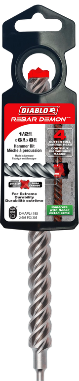DB SDS-Plus FCH 4C 1/2X6X8 DMAPL4185