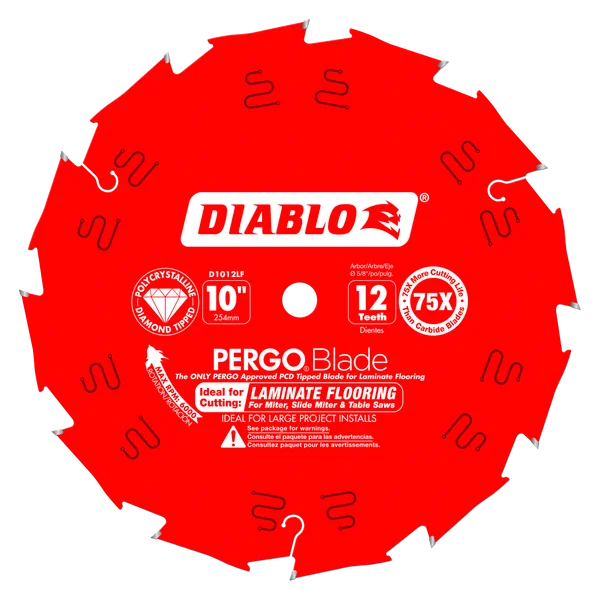 10" DIABLO FLOOR 12D SAW BLADE (D1012LFC)