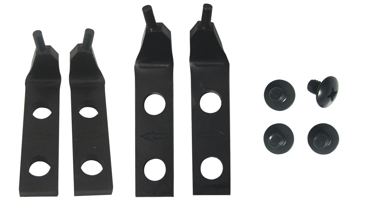 Set of 2 snap ring pliers tips models 1485 and 1486 with 2 replacement ends for internal and external rings