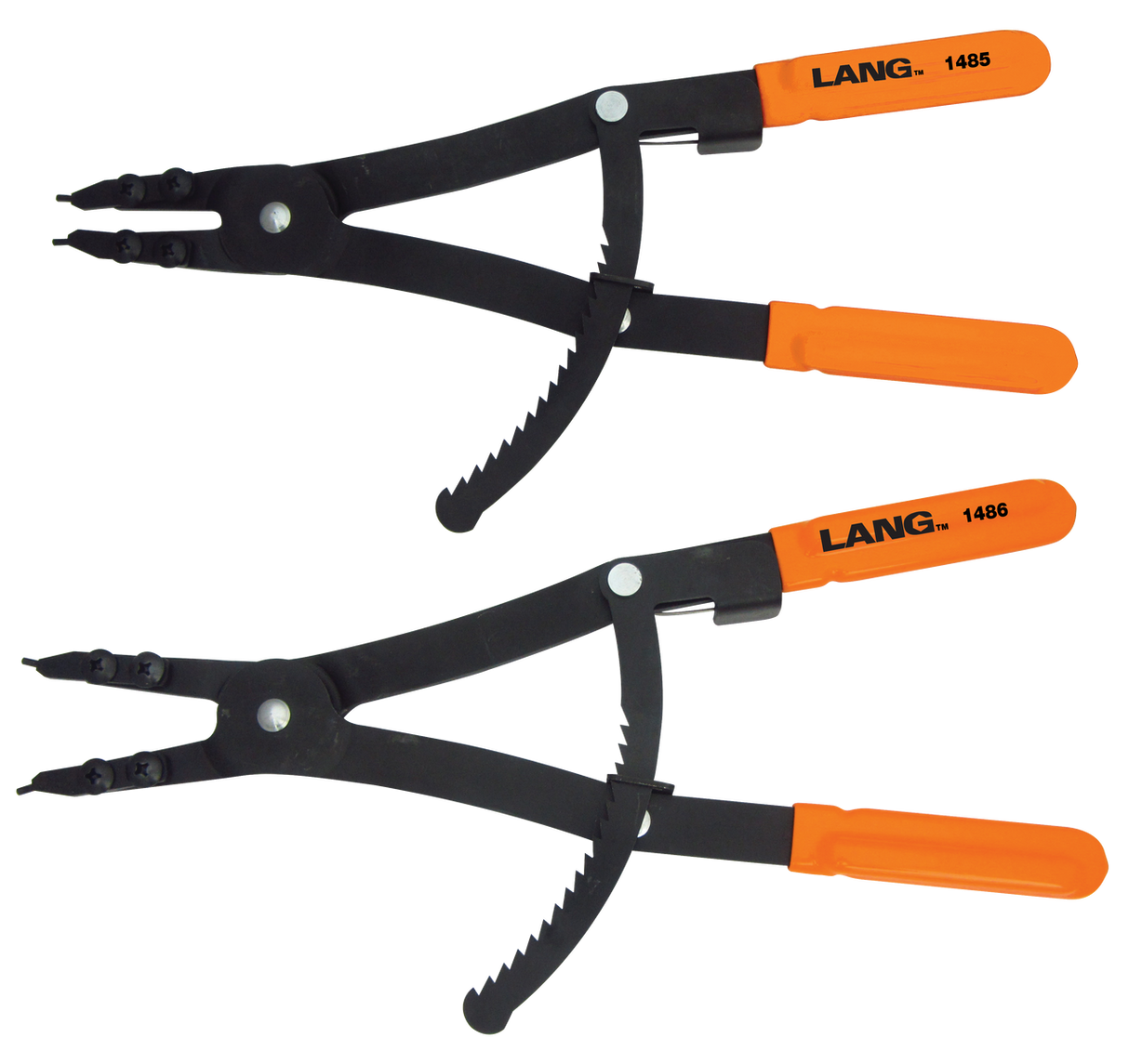 ENSEMBLE DE 2 PINCES À SNAP RING