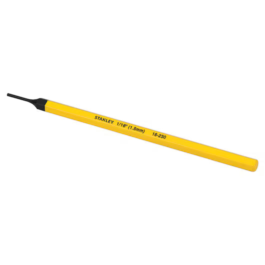 PIN PUNCH 1/16'' STANLEY 16-230