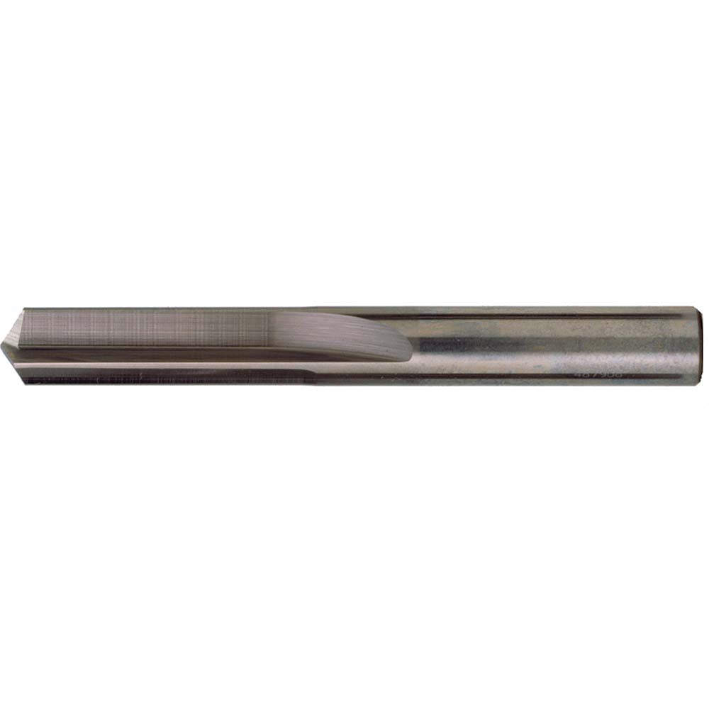 5/16" straight flute carbide drill bit with 140° tip angle, designed for precise hole drilling applications