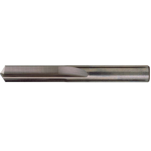 5/16" straight flute carbide drill bit with 140° tip angle, designed for precise hole drilling applications