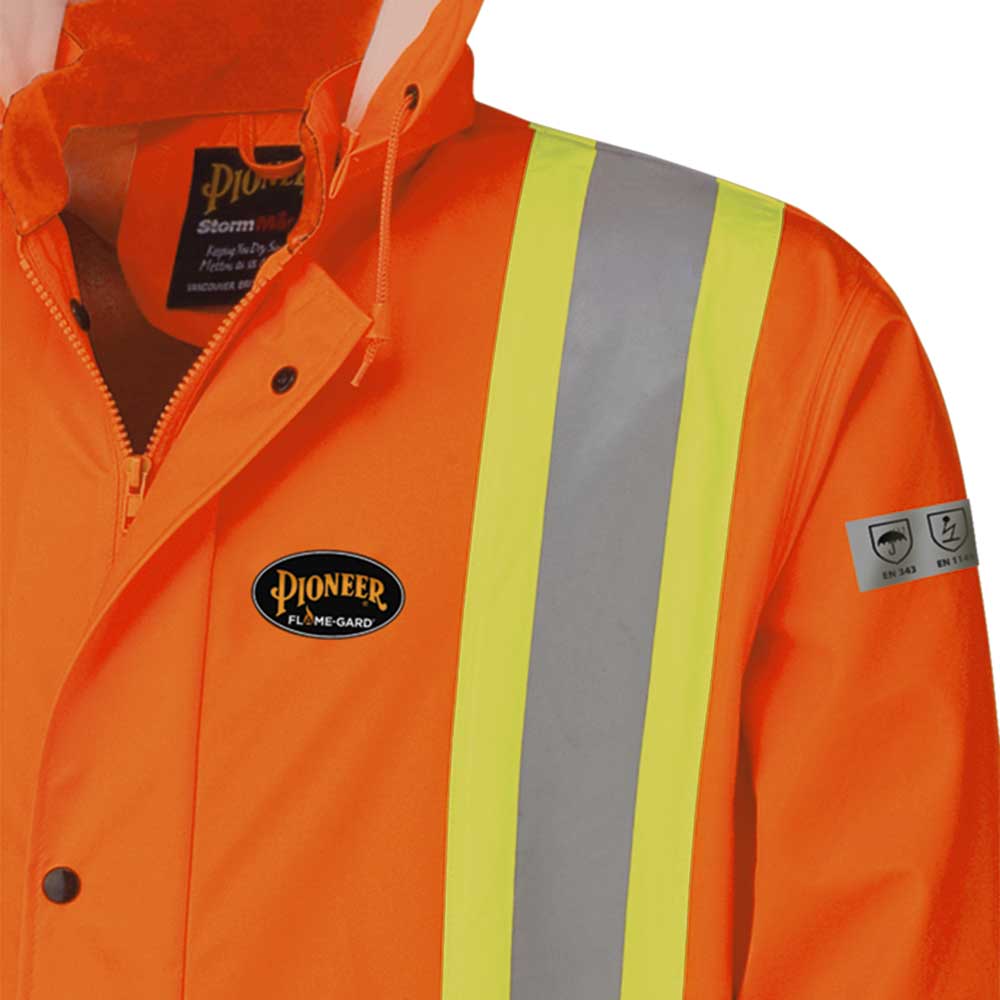 MANTEAU DE PLUIE ORANGE MEDIUM V3520150-M PIONEER