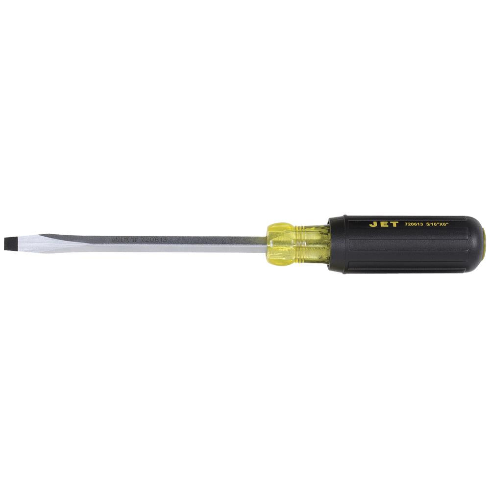 FLAT SCREWDRIVER 5/16 X 6'' JET (CUSHION GRIP)
