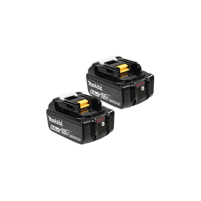 Batterie LXT 18 V / 6,0 Ah (BL1860B) 197429-0 (2/paquet) MAKITA