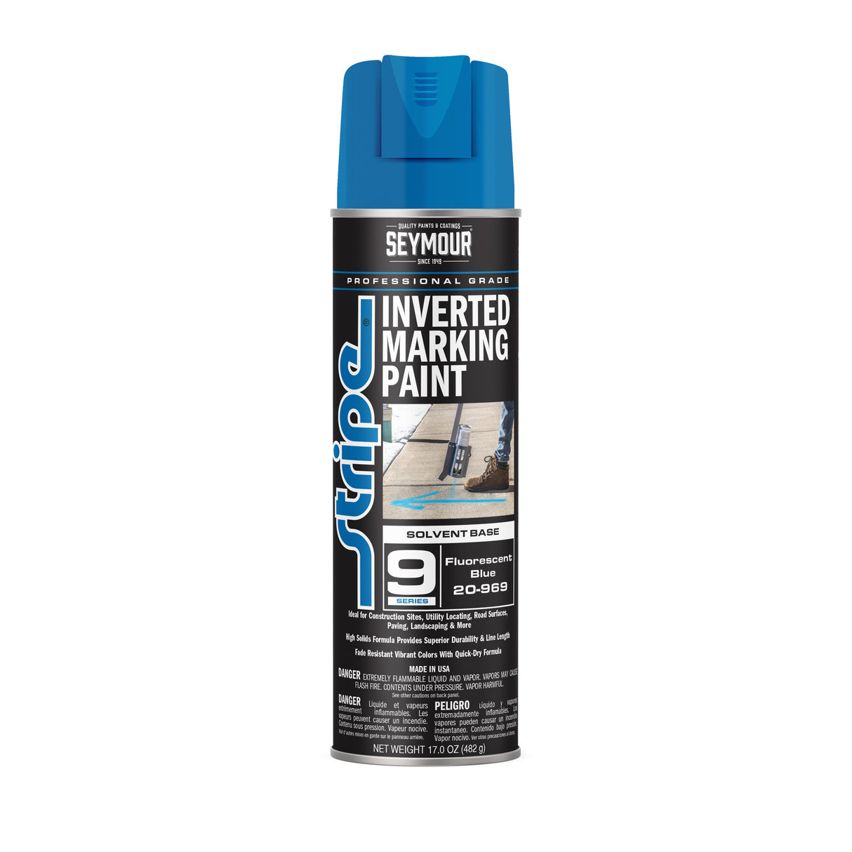 PEINTURE INVERSÉE BLEU SEYMOUR 20-969