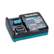 Makita XGT DC40RA fast charger with heat, voltage, and current control for 40V MAX li-ion batteries