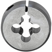 Round 3/4-16 HSS threading die 1 1/2 inch diameter for precise metal thread cutting applications