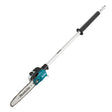10-inch pole saw attachment for Makita EX2650LH and HXU03ZX2, quick-release install system for tree pruning