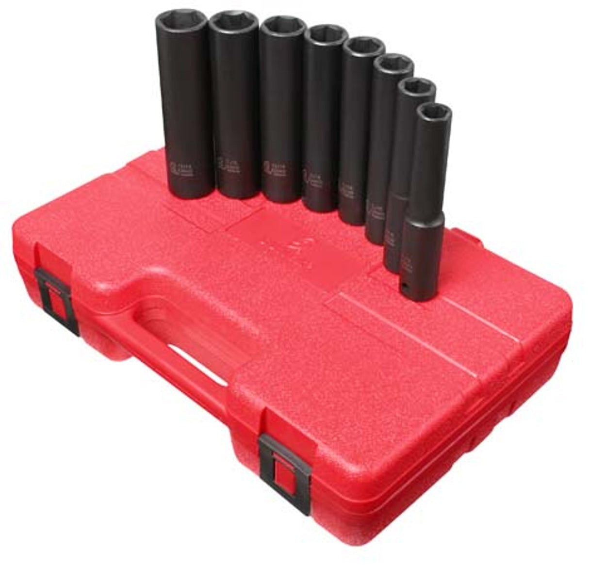 JEU DE DOUILLE À CHOC 1/2 DRIVE SAE TRÈS LONGUES 8 PIECES SUNEX 2848