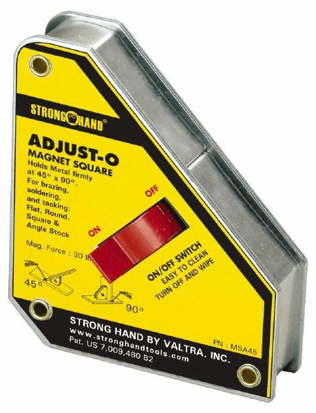 Équerre magnétique Adjust-O™ avec interrupteur ON/OFF - Strong Hand Tools MSA45