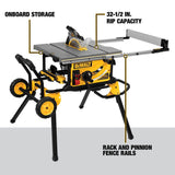 DeWalt 10" Table Saw with Stand DWE7491RS