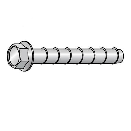 1/2" X 8" SCREW ANCHOR (20 PACK) STRONG TIE THD50800H