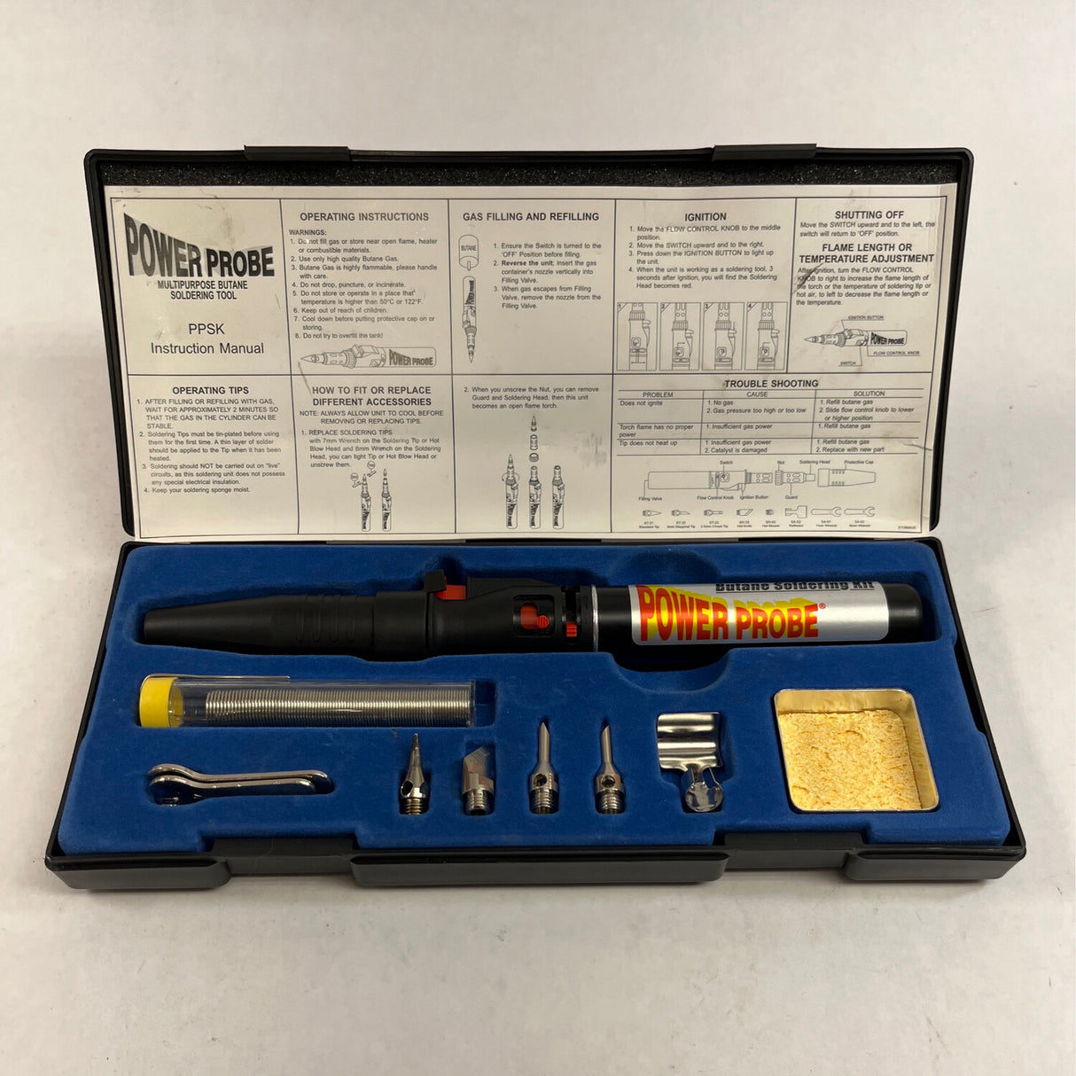 KIT DE SOUDURE AU BUTANE PPRPPSK