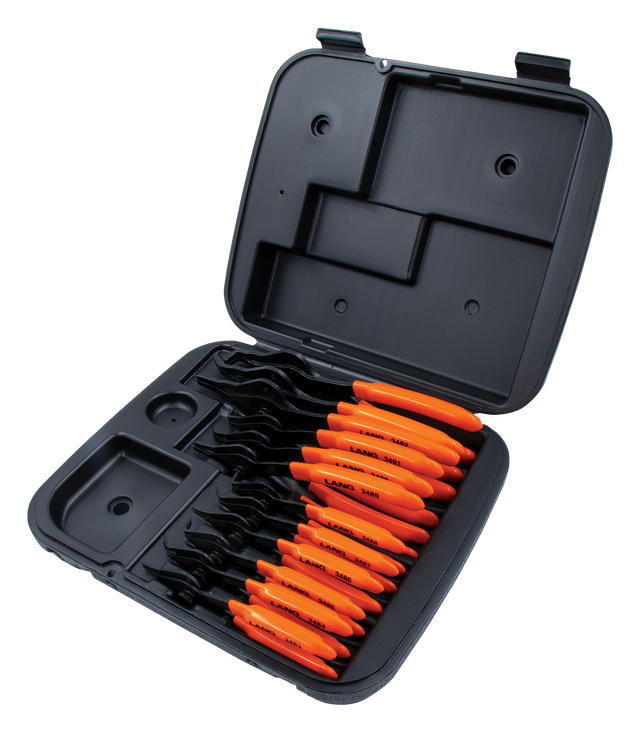 ENSEMBLE DE PINCE À SNAP RING 12PC LANG