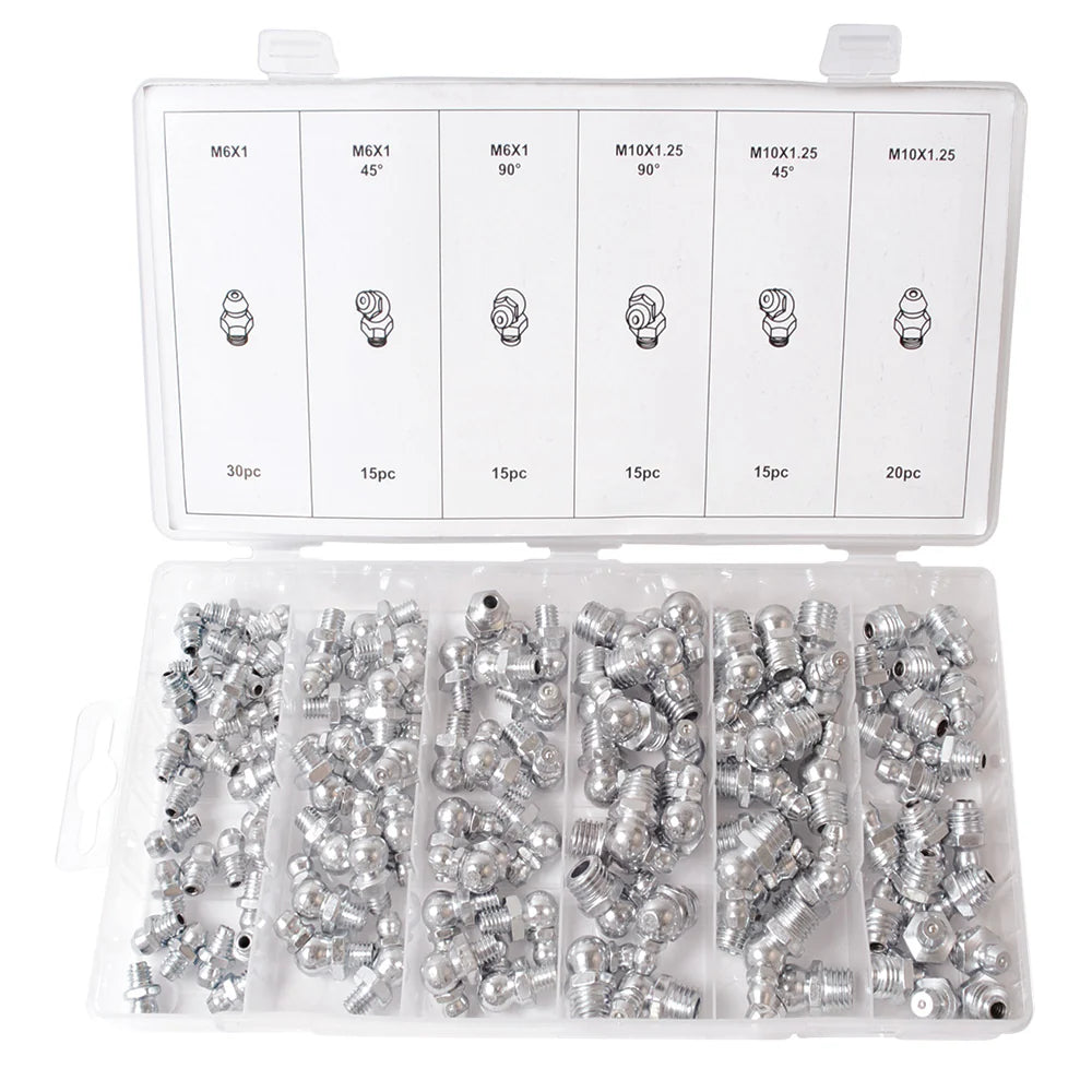 JEU D'EMBOUTS A GRAISSER METRIQUE 110 PIECES