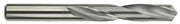 3/8 inch carbide jobber length drill bit with 1-1/4 inch flute, 118-degree point angle, and 2-1/4 inch overall length