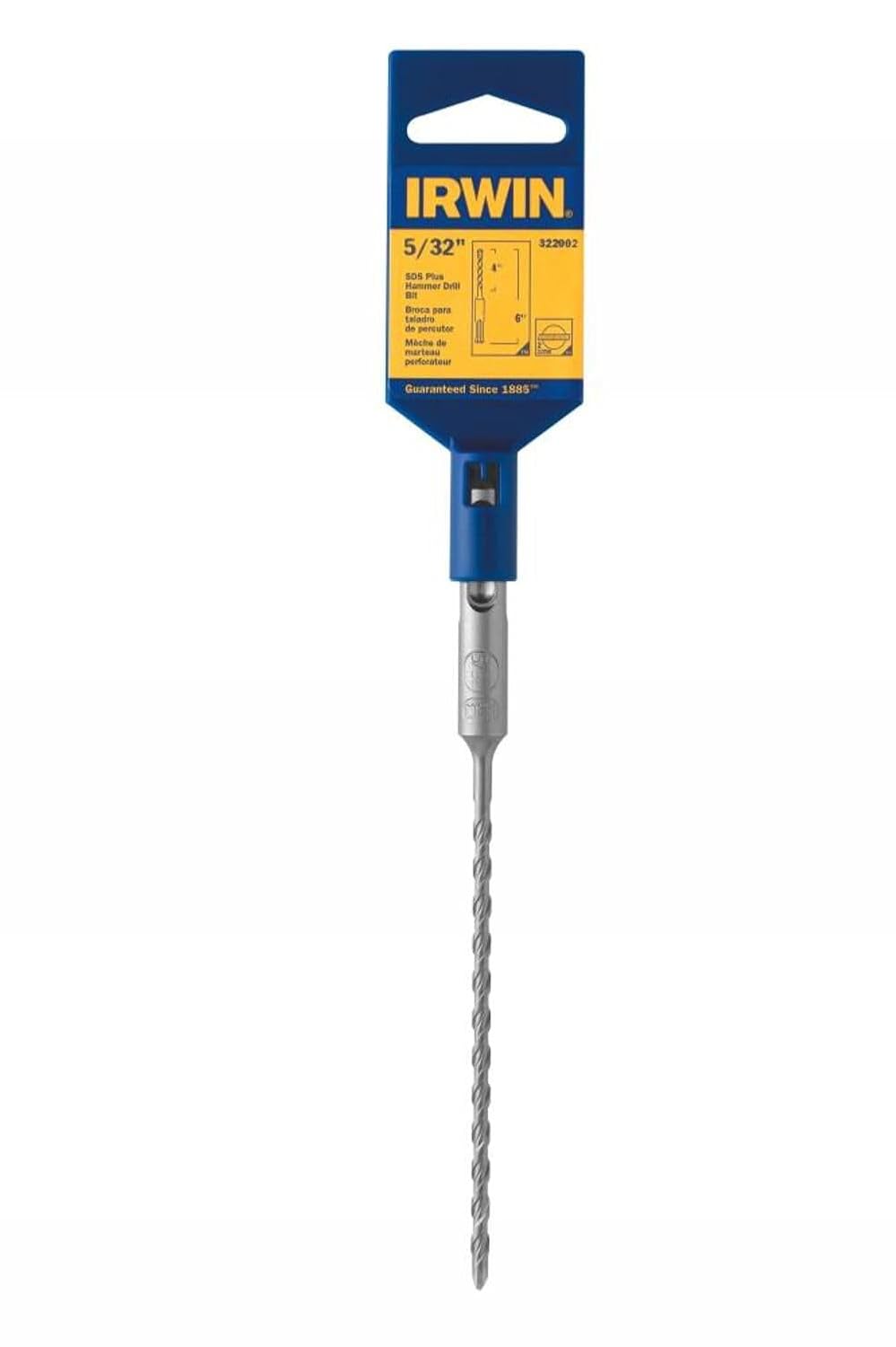 FORET BETON SDS PLUS 5/32'' X 4'' X 6'' IRWIN 322002
