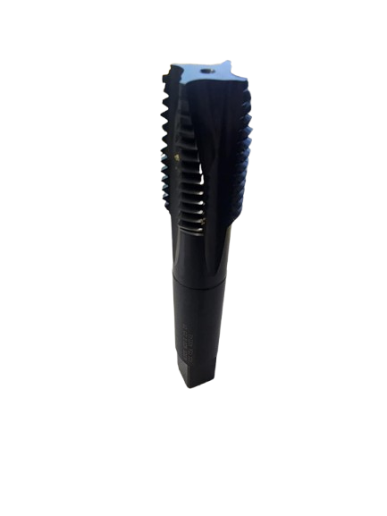 M20 x 1.5 metric spiral point tap in high-speed steel with onyx coating for precision threading and durability