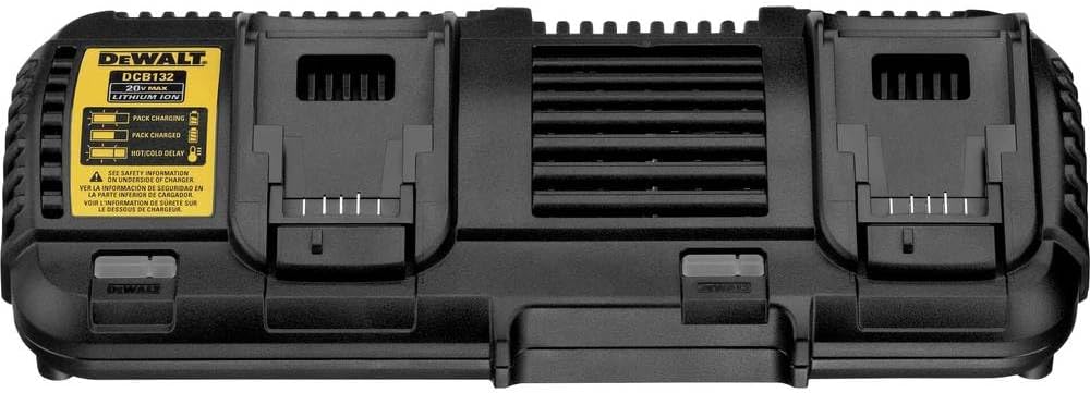 CHARGEUR DOUBLE 20V DCB132