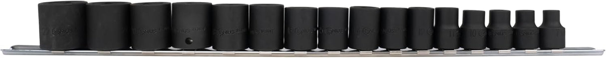 JEU DE DOUILLES IMPACT 3/8'' 16 PIECES GENIUS TF-316M