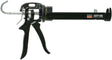Manual 10 oz. caulking gun with high thrust drive mechanism and balanced handle for smooth, controlled dispensing