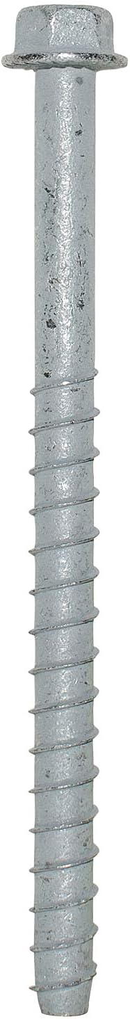 1/2" X 8" HEAVY DUTY GALVANIZED SCREW ANCHOR (20 PER BOX)