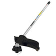 13-inch Makita EM400MP grass cutter attachment with quick-release mount and straight tube design for professional use