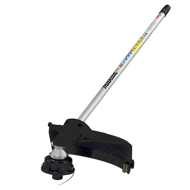 13-inch Makita EM400MP grass cutter attachment with quick-release mount and straight tube design for professional use