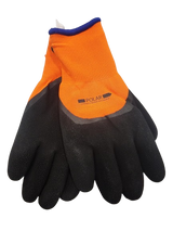 GANTS ORANGE DOUBLÉS LATEX ET NYLON ICE GRIPPER LARGE
