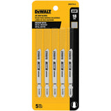 LAME DE SCIE SAUTEUSE 3'' 18TPI (5 PACK) DW3774-5