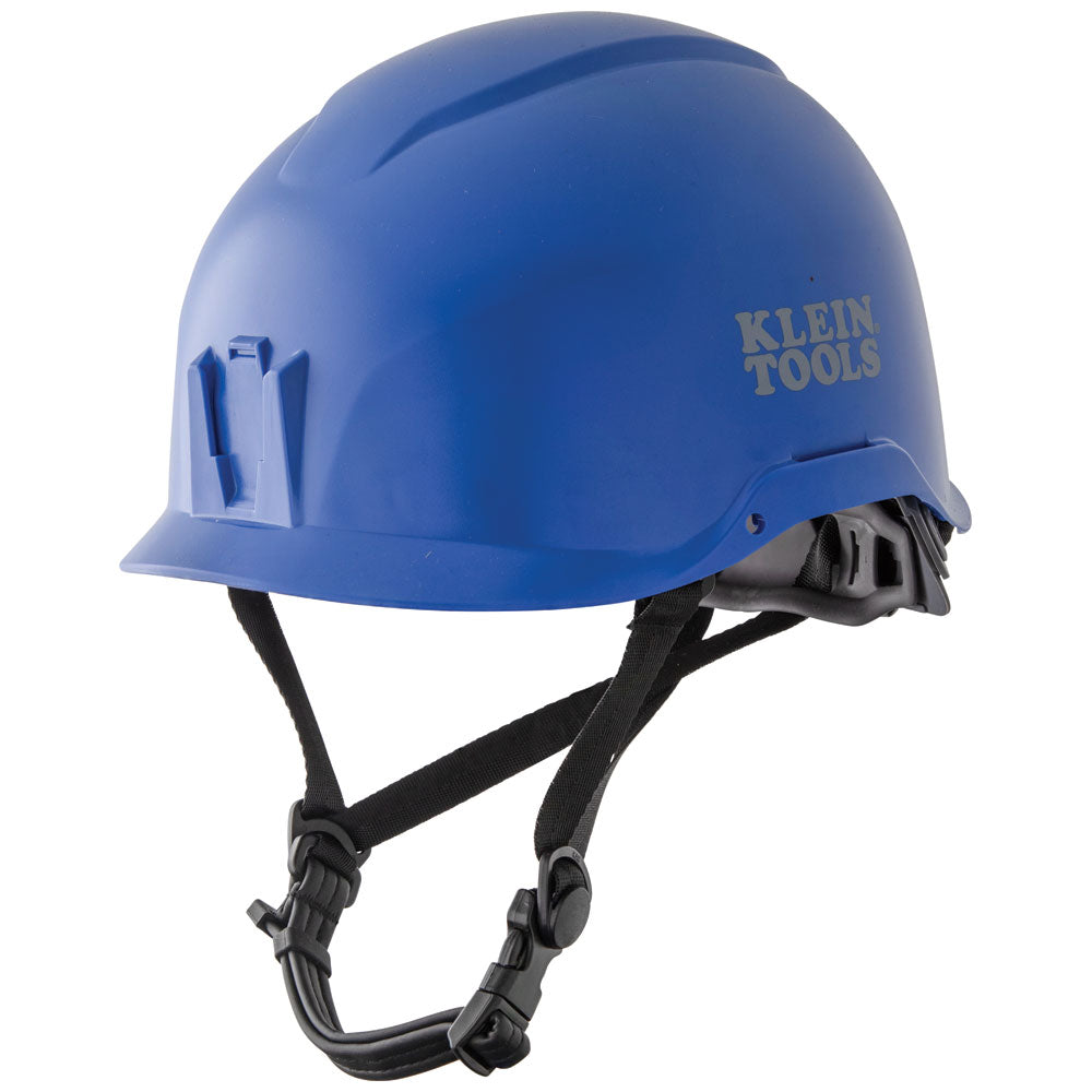 NON-VENTILATED SAFETY HELMET, BLUE