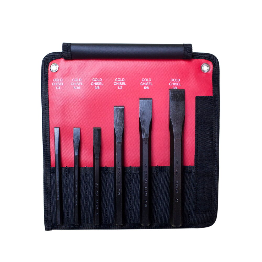 6 PCS COLD CHISEL SET