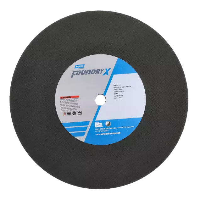 GRINDING WHEEL 20 X 3/16 X 1" FOUNDRY X (19486)