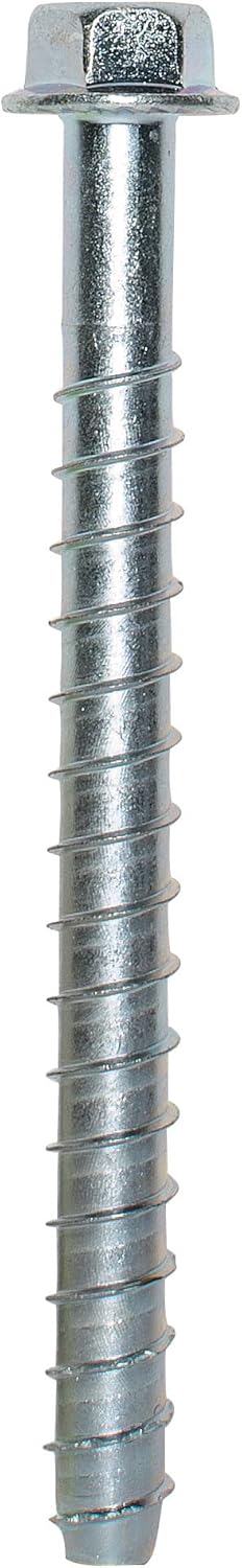 5/8 x 6 inch Simpson Strong Tie THDB62600H heavy-duty hex head anchor bolt with corrosion-resistant coating